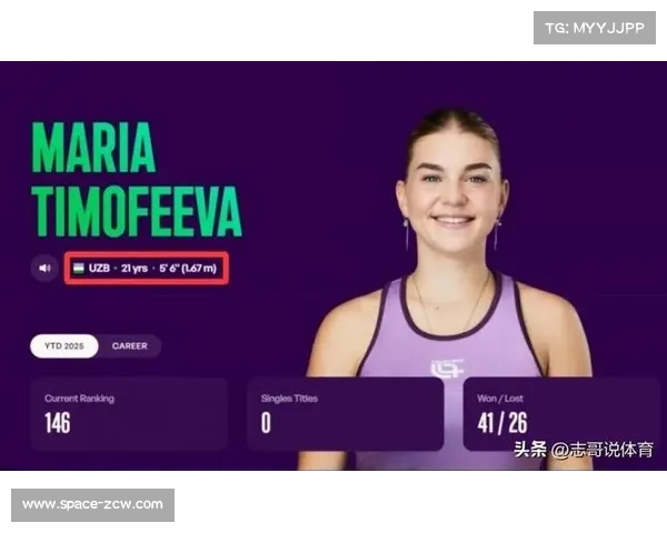 俄罗斯球员季莫费耶娃转籍乌兹别克斯坦,成该国排名最高选手 俄罗斯球员季莫费耶娃转籍乌兹别克斯坦,成该国排名最高选手